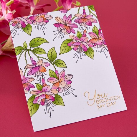 Spellbinders Magical Fuchsia Layered Stencil (STN-127) Spellbinders Magical Fuchsia Layered Stencil (STN-127)