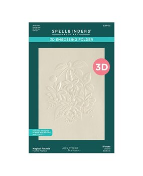 Spellbinders PRE-ORDER Magical Fuchsia 3D Embossing Folder (E3D-172) Spellbinders PRE-ORDER Magical Fuchsia 3D Embossing Folder (E3D-172)