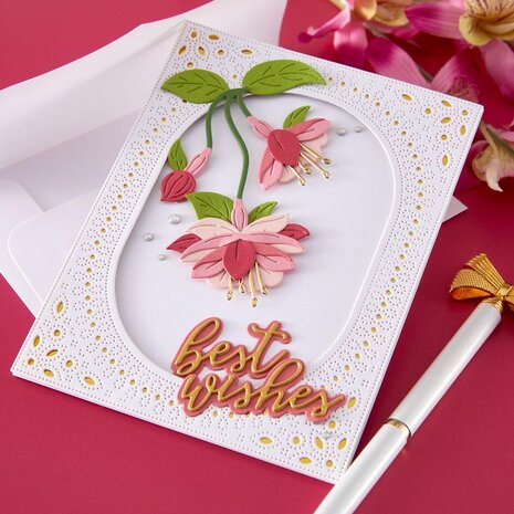 Spellbinders Magical Fuchsia Dies (S3-574)