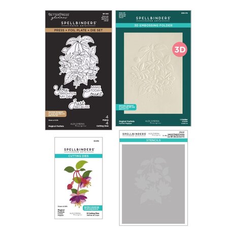Spellbinders Magical Fuchsia I Want It All Bundle (BD-1066) Spellbinders Magical Fuchsia I Want It All Bundle (BD-1066)