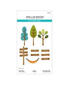 Spellbinders Summer Camp Trails End Dies (S5-739)