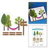 Spellbinders PRE-ORDER Summer Camp Trails End Dies (S5-739)