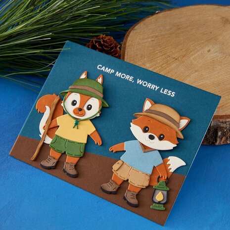 Spellbinders PRE-ORDER Summer Camp Camp Days Dies (S5-740)