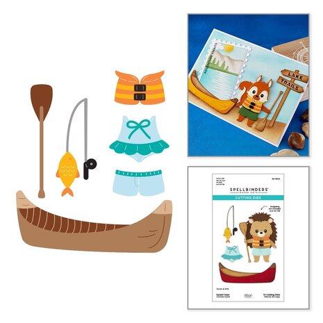 Spellbinders PRE-ORDER Summer Camp Splash Days Dies (S4-1504) Spellbinders PRE-ORDER Summer Camp Splash Days Dies (S4-1504)