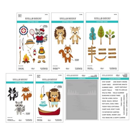Spellbinders Summer Camp I Want It All! Bundle (BD-1051) Spellbinders Summer Camp I Want It All! Bundle (BD-1051)