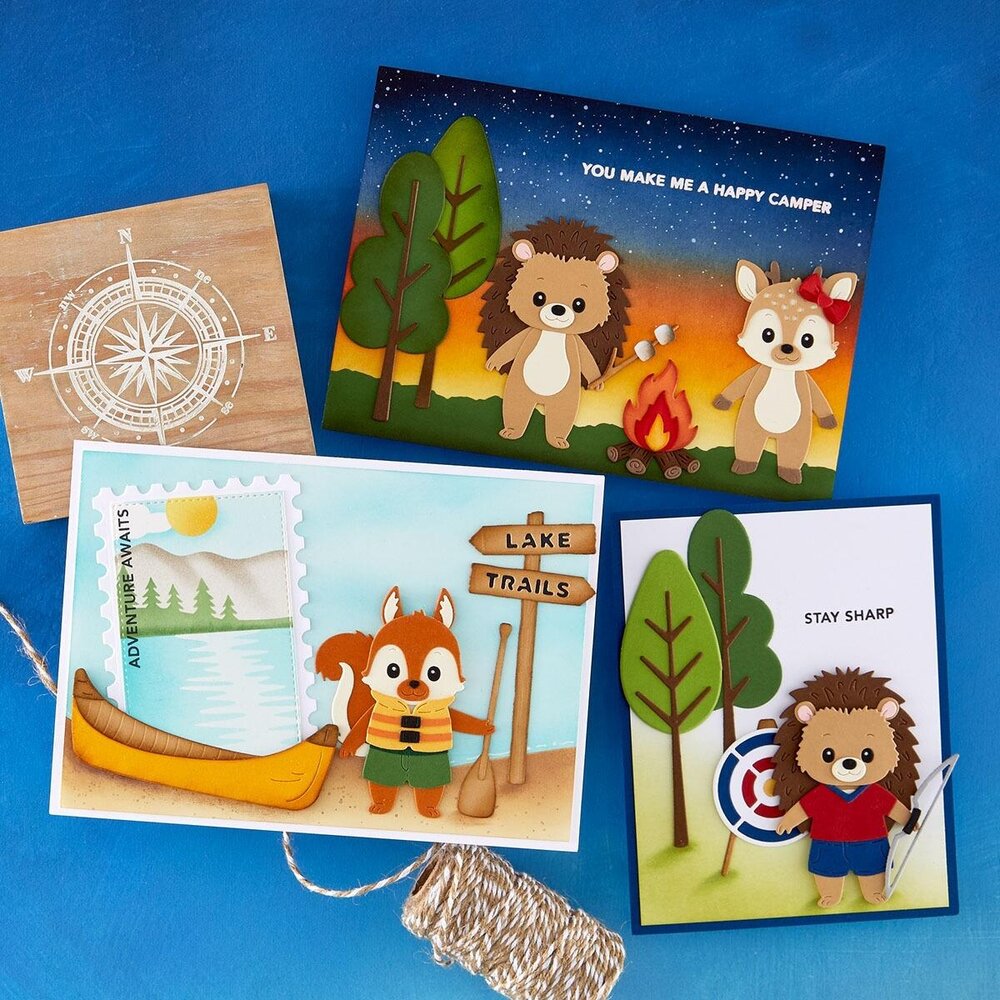 Spellbinders PRE-ORDER Summer Camp I Want It All! Bundle (BD-1051)