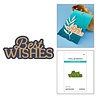 Spellbinders PRE-ORDER Essentially Yours Sentiments Layered Best Wishes Dies (S1-181)