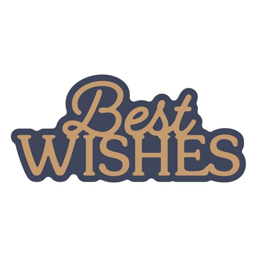 Spellbinders Essentially Yours Sentiments Layered Best Wishes Dies (S1-181) Spellbinders Essentially Yours Sentiments Layered Best Wishes Dies (S1-181)