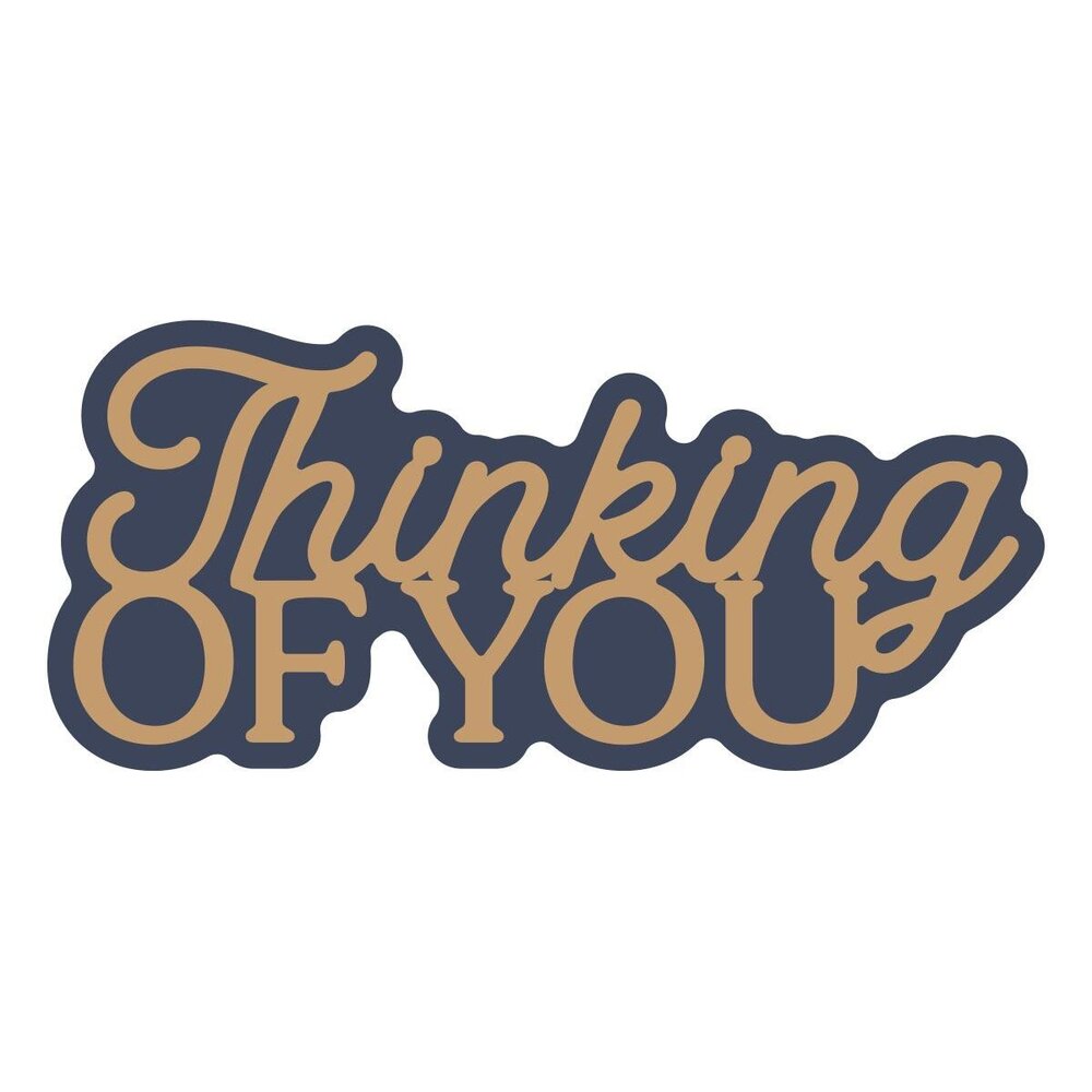 Spellbinders PRE-ORDER Essentially Yours Sentiments Layered Thinking of You Dies (S1-186) Spellbinders PRE-ORDER Essentially Yours Sentiments Layered Thinking of You Dies (S1-186)