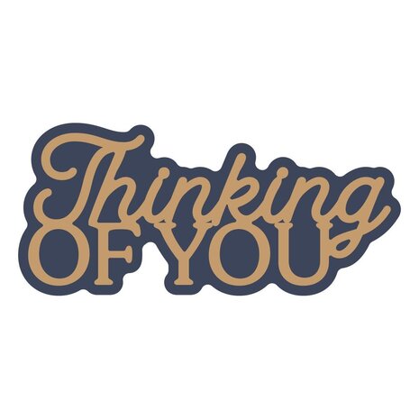 Spellbinders PRE-ORDER Essentially Yours Sentiments Layered Thinking of You Dies (S1-186) Spellbinders PRE-ORDER Essentially Yours Sentiments Layered Thinking of You Dies (S1-186)