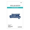 Spellbinders Essentially Yours Sentiments Layered Happy Birthday Dies (S1-188) Spellbinders Essentially Yours Sentiments Layered Happy Birthday Dies (S1-188)