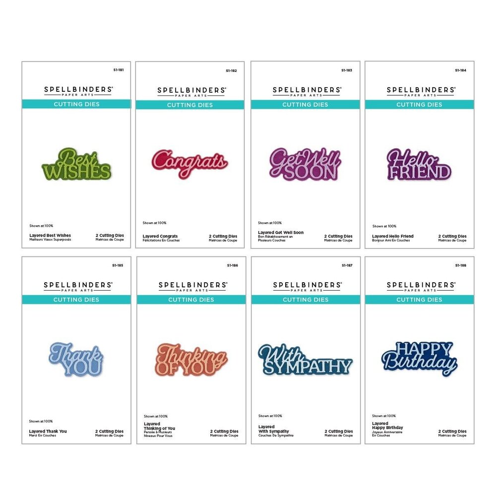 Spellbinders PRE-ORDER Essentially Yours Sentiments I Want It All! Bundle (BD-1041)