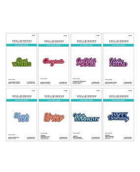 Spellbinders PRE-ORDER Essentially Yours Sentiments I Want It All! Bundle (BD-1041)