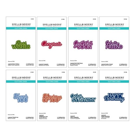 Spellbinders PRE-ORDER Essentially Yours Sentiments I Want It All! Bundle (BD-1041)