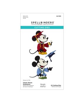 Spellbinders PRE-ORDER Say Cheese Classic Mouse Graduation Dies (S4-1533) Spellbinders PRE-ORDER Say Cheese Classic Mouse Graduation Dies (S4-1533)