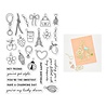 Hero Arts Tote-ally Awesome Clear Stamp Set Tiny Treasures (CM853)
