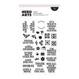 Hero Arts Tote-ally Awesome Clear Stamp Set Totes the Best (CM854)
