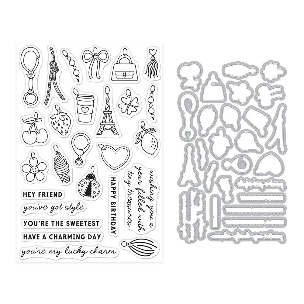 Hero Arts Tote-ally Awesome Stamps & Dies Tiny Treasures (DC353) Hero Arts Tote-ally Awesome Stamps & Dies Tiny Treasures (DC353)