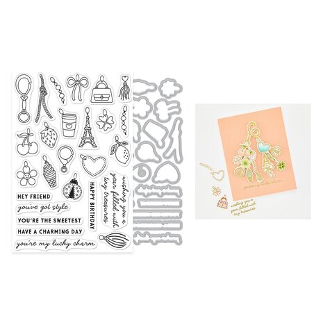 Hero Arts Tote-ally Awesome Stamps & Dies Tiny Treasures (DC353) Hero Arts Tote-ally Awesome Stamps & Dies Tiny Treasures (DC353)
