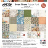 Arden Creative Studio Been There 12x12 Inch Paper Pad (ACSPP0020)