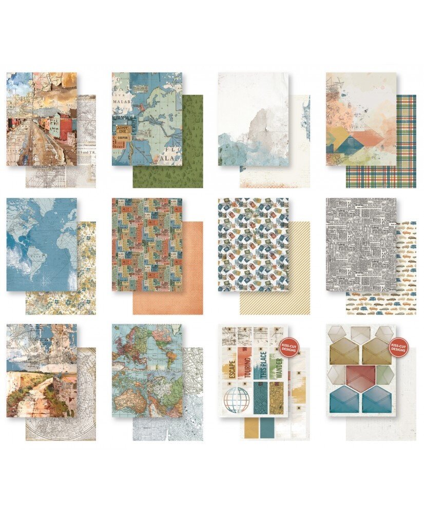 Arden Creative Studio Been There 6x8 Inch Paper Pad (ACSPP0022) Arden Creative Studio Been There 6x8 Inch Paper Pad (ACSPP0022)