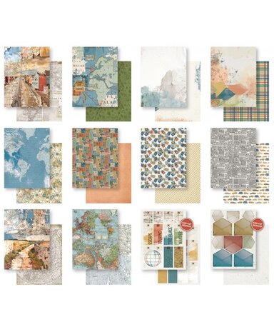 Arden Creative Studio Been There 6x8 Inch Paper Pad (ACSPP0022) Arden Creative Studio Been There 6x8 Inch Paper Pad (ACSPP0022)