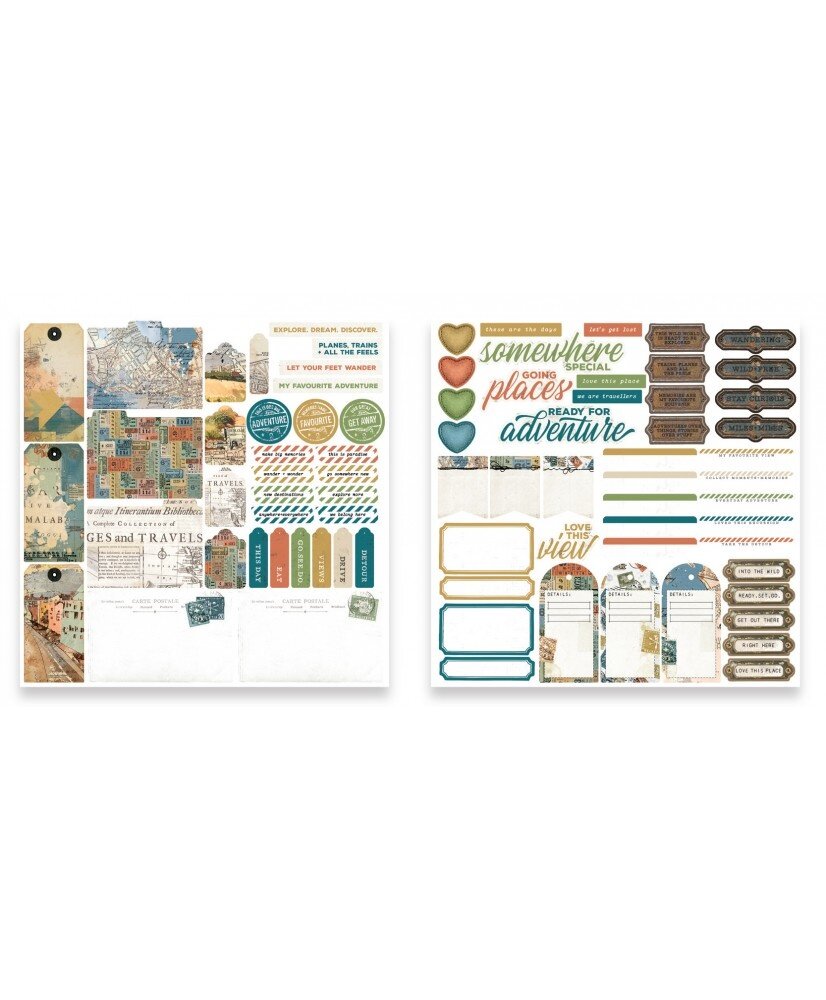 Arden Creative Studio Been There Ephemera Pack (ACSEP0012)