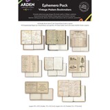 Arden Creative Studio Vintage Makers Bookmakers Ephemera Pack (ACSEP0013)