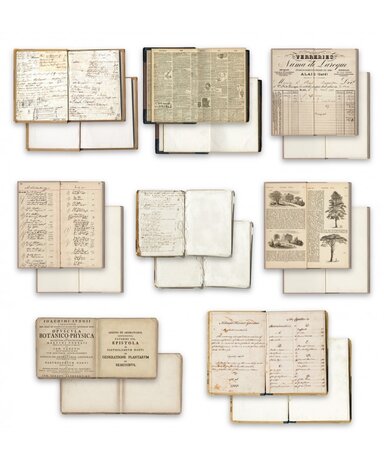 Arden Creative Studio Vintage Makers Bookmakers Ephemera Pack (ACSEP0013)