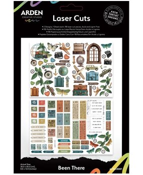 Arden Creative Studio Been There Laser Cuts (ACSLC0007)