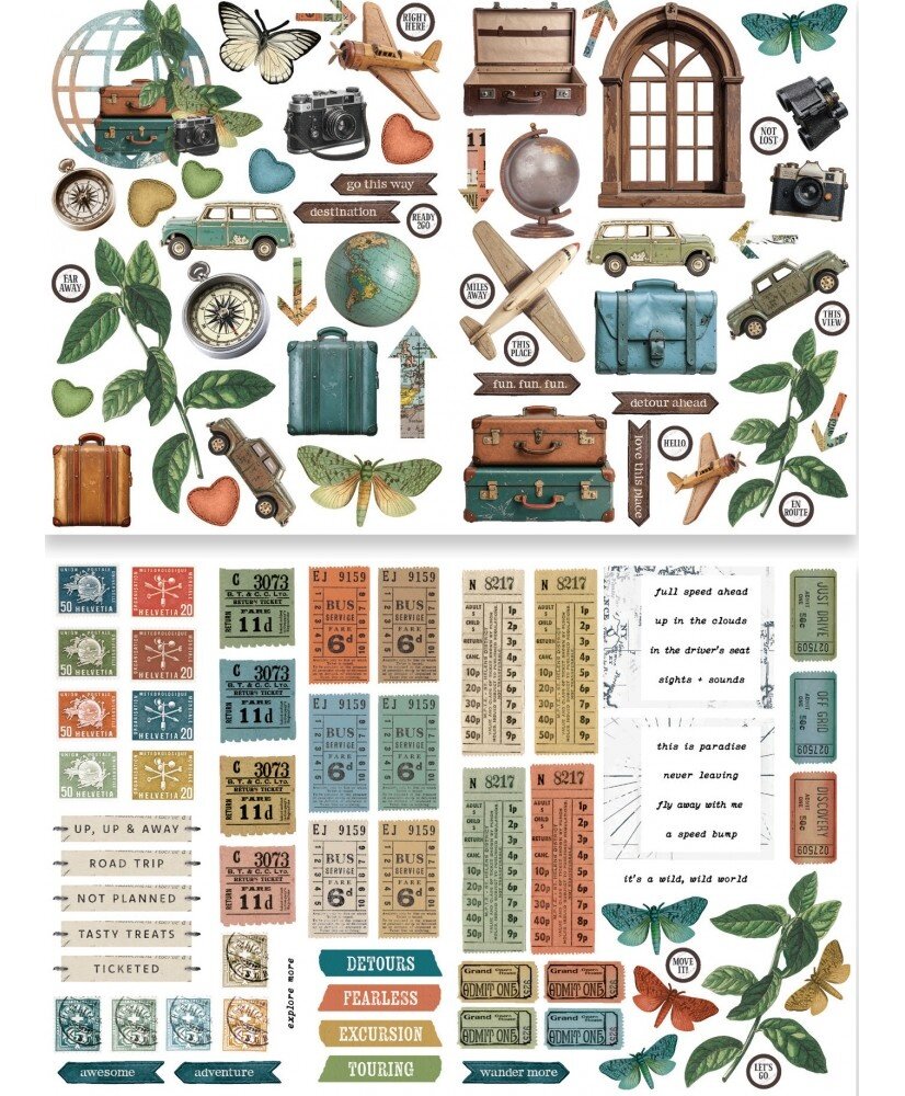 Arden Creative Studio Been There Laser Cuts (ACSLC0007) Arden Creative Studio Been There Laser Cuts (ACSLC0007)