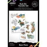 Arden Creative Studio Been There 6x8 Inch Rub-On Transfer Set (ACSRO0008)