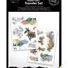 Arden Creative Studio PRE-ORDER Been There 6x8 Inch Rub-On Transfer Set (ACSRO0008)