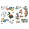 Arden Creative Studio Been There 6x8 Inch Rub-On Transfer Set (ACSRO0008) Arden Creative Studio Been There 6x8 Inch Rub-On Transfer Set (ACSRO0008)