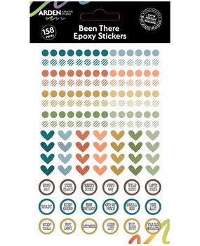 Arden Creative Studio PRE-ORDER Been There Epoxy Stickers (ACSES0001)