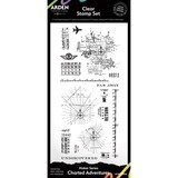 Arden Creative Studio Been There Charted Adventures 4x8 Inch Clear Stamp Set (ACSCS0026)