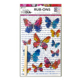 Dina Wakley MEdia Rub-Ons Flutters (MDA88301)