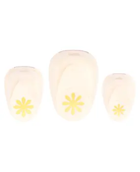 Vaessen Creative Figuurpons Set Bloemen (3pcs) (2137-043)