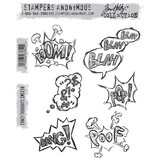 Stampers Anonymous Cling Stamps Crazy Thoughts (CMS238)