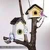 Stampers Anonymous Tim Holtz Birdhouse Ornaments (CBORN01)