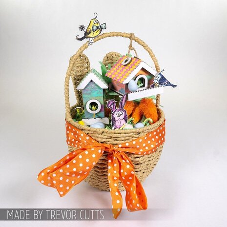 Stampers Anonymous Tim Holtz Birdhouse Ornaments (CBORN01)