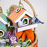 Stampers Anonymous Tim Holtz Birdhouse Ornaments (CBORN01) Stampers Anonymous Tim Holtz Birdhouse Ornaments (CBORN01)