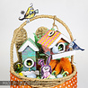 Stampers Anonymous Tim Holtz Birdhouse Ornaments (CBORN01) Stampers Anonymous Tim Holtz Birdhouse Ornaments (CBORN01)