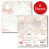 Craft & You Rose Tales 12x12 Inch Paper Pack (6pcs) (CPS-RT30-6) Craft & You Rose Tales 12x12 Inch Paper Pack (6pcs) (CPS-RT30-6)