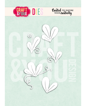 Craft & You PRE-ORDER Dies Leaves (CW401)