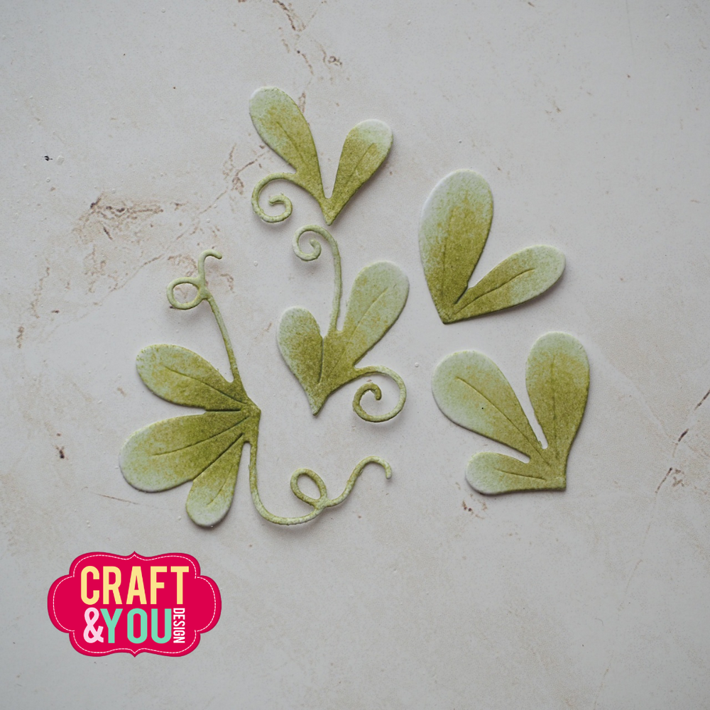 Craft & You PRE-ORDER Dies Leaves (CW401)