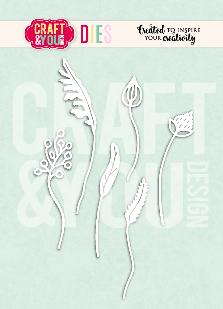 Craft & You Dies Wildflowers (CW402) Craft & You Dies Wildflowers (CW402)
