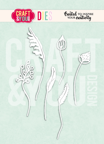 Craft & You Dies Wildflowers (CW402) Craft & You Dies Wildflowers (CW402)