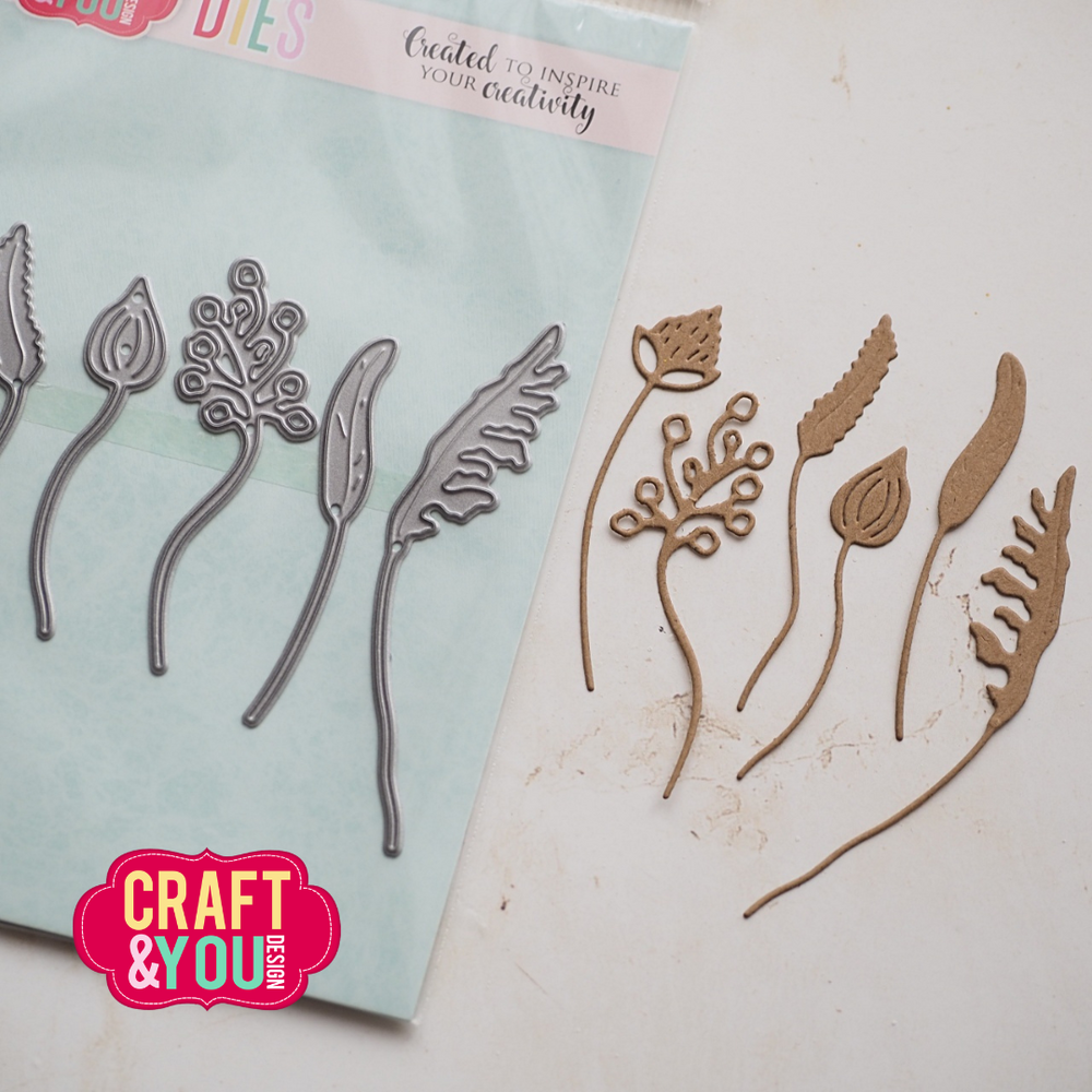 Craft & You Dies Wildflowers (CW402) Craft & You Dies Wildflowers (CW402)