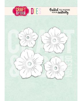 Craft & You PRE-ORDER Dies Gardenflower 2 (CW404)